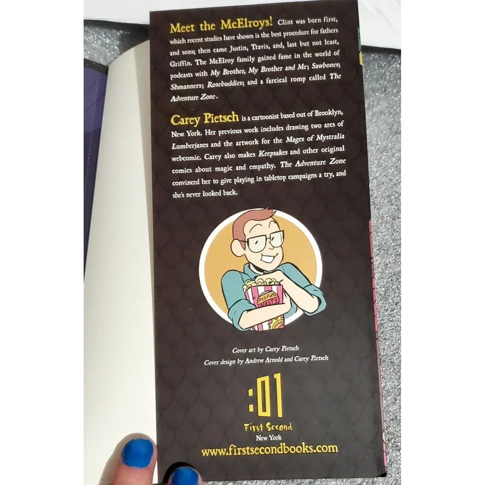 The Adventure Zone (Vol 1+2) Here There Be Gerblins, Murder Rockport Graphic Nov